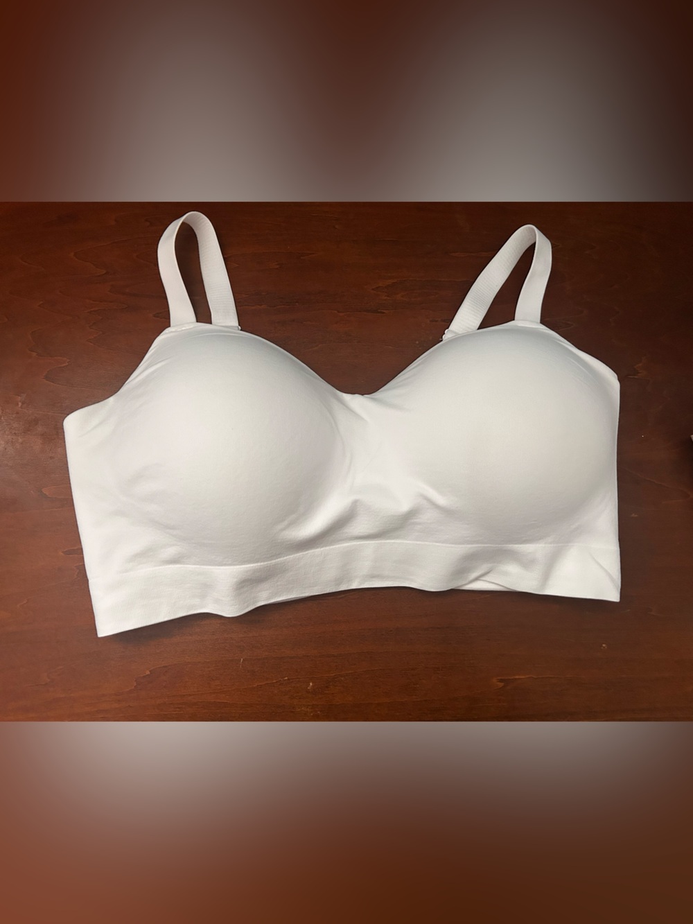 Truekind Seamless White Padded Bralette - Women Intimates & Sleepwear 2xl